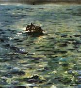 Edouard Manet The Escape of Rochefort painting